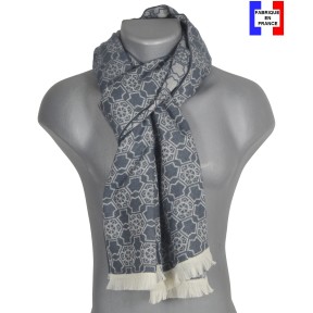 Cheche homme coton bio Dijital gris