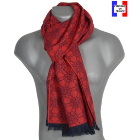 Cheche homme coton bio Dijital rouge