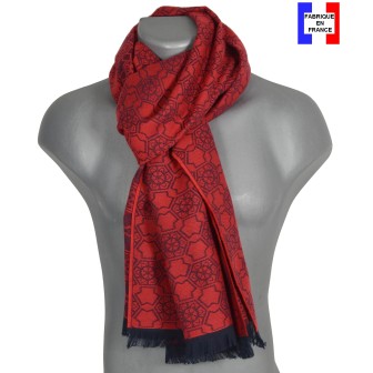 Cheche homme coton bio Dijital rouge