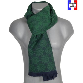 Cheche homme coton bio Digital vert