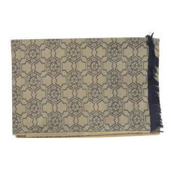 Cheche homme coton bio Digital ocre