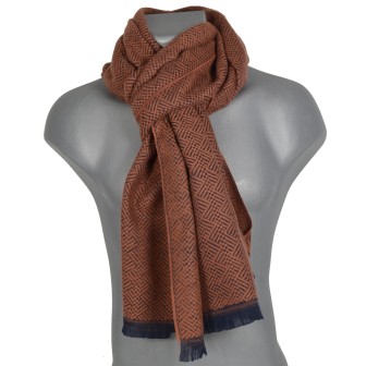 Cheche homme coton bio Dao marron