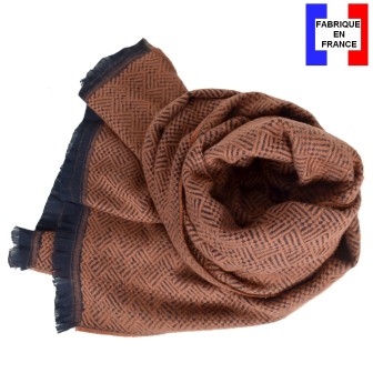Cheche homme coton bio Dao marron