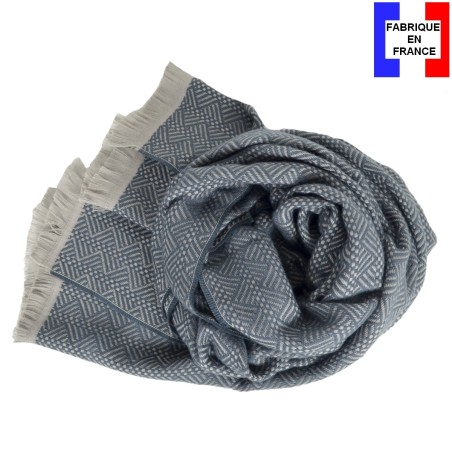 Cheche homme coton bio Dao bleu
