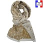 Echarpe Aimant beige fabriquée en France