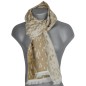 Echarpe Aimant beige fabriquée en France