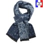Echarpe Aimant bleue fabriquée en France