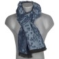 Echarpe Aimant bleue fabriquée en France