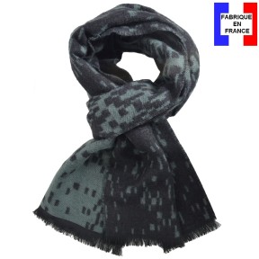 Echarpe Aimant noire fabriquée en France