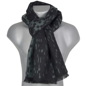 Echarpe Aimant noire fabriquée en France