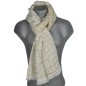 Echarpe Accroc blanc made in France