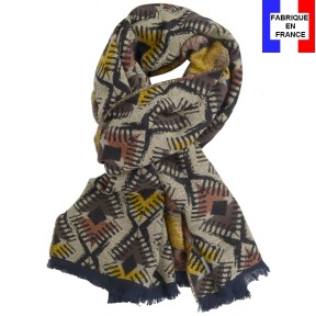 Cheche homme coton Dakota marron