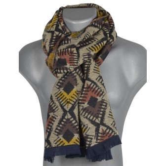 Cheche homme coton Dakota marron