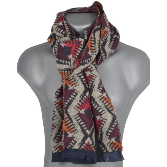 Cheche homme coton Dakota rouge