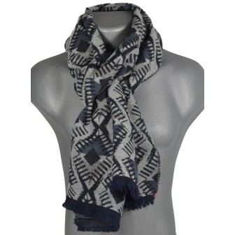 Cheche homme coton Dakota gris