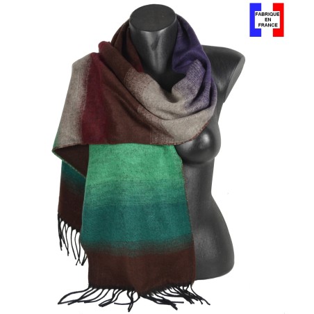 Echarpe cashcryl Génie verte made in France
