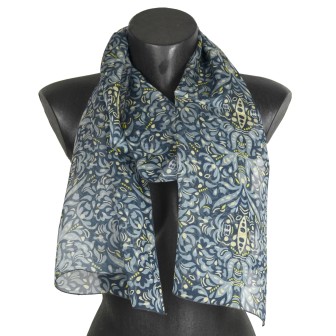 Foulard en soie Beetle fabriqué en France