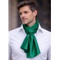 Echarpe en soie verte Echarpe en soie verte