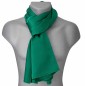 Echarpe en soie verte Echarpe en soie verte