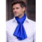 Echarpe en soie bleu-roi Echarpe en soie bleu-roi