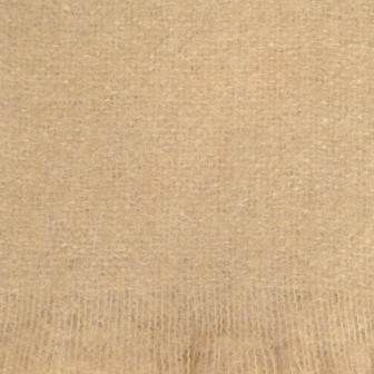 Châle mohair Mylene beige fabriqué en France