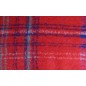 Châle mohair Maestro rouge fabriqué en France
