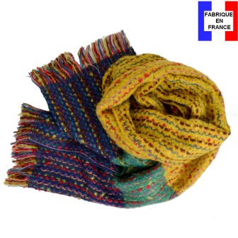 Echarpe Femme Neon jaune made in France