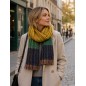 Echarpe Femme Neon jaune made in France