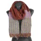 Echarpe Femme Neon bordeaux made in France