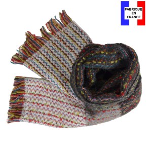 Echarpe Femme Neon noire made in France