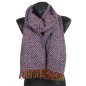 Echarpe Femme Naja mauve made in France