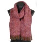 Echarpe Femme Naja rose made in France Echarpe Femme Naja rose made in France