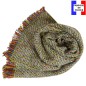 Echarpe Femme Naja verte made in France