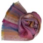 Echarpe coton mérinos Boa rose