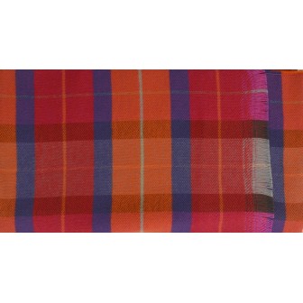 Echarpe coton Dax rouge