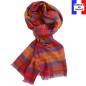 Echarpe coton Dax rouge Echarpe coton Dax rouge
