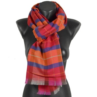 Echarpe coton Dax rouge