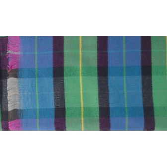 Echarpe coton Dax bleue