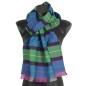 Echarpe coton Dax bleue Echarpe coton Dax bleue